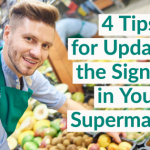 supermarket sale signs