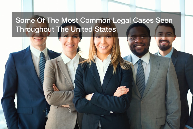 Some Of The Most Common Legal Cases Seen Throughout The United States