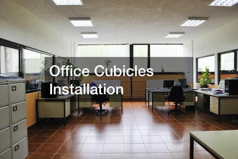 Office Cubicles Installation